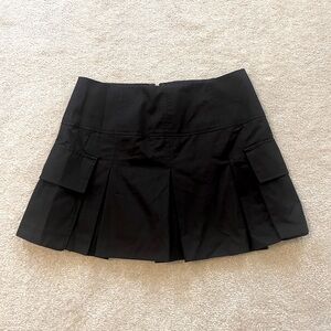 Zara Cargo Mini Pleated Skirt